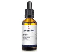 Naissance Virgin Borage (Starflower) Seed Oil (No. 226) - 50ml - 100% Naturally High in GLA (Gamma-Linolenic Acid) - For Skin, Face, Body, Hair, Massage, Vegan