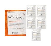 Naisture Premium Facial Sheet Mask -White C 5 Pack Korean Face Mask Skin Care- Hydration Skin Care Sheet Mask for All Skin Type & Home Spa Self Care Gift Masks for Women & Men