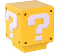 NaiTerpol Super Ma-Rio Mushroom Question Mark Lamp, Comes with Game Sound Effects, Square Three-Dimensional Light, Soft Light to Create a Comfortable Atmosphere[Energieklasse A] [Energy Class A]