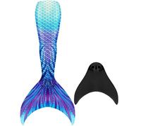 NAITOKE Mermaid Tails for Swimming for Women and Adults with Monofin