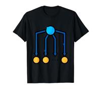 Naive Bayes - Bayes Theorem Value Graphic T-Shirt, Men, Black, M