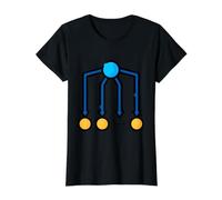 Naive Bayes - Bayes Theorem Value Graphic T-Shirt, Women, Black, M