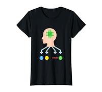Naive Bayes - Bayes Theorem Value Graphic T-Shirt, Women, Black, S