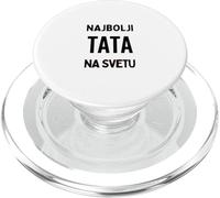 Najbolji Tata na Svetu Best Dad in the World Serbian PopSockets PopGrip for MagSafe