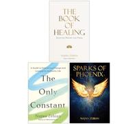 Najwa Zebian Collection 3 Books Set (The Book of Healing, The Only Constant & Sparks of Phoenix)