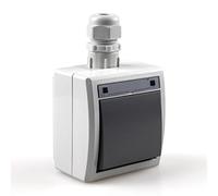 Naka24 1201-65 Switch IP65 White/Grey