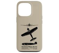 Nakajima Ki-84 Japanese WW2 Fighter Plane Silhouettes Case for iPhone 13 Pro