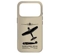 Nakajima Ki-84 Japanese WW2 Fighter Plane Silhouettes Case for iPhone 17 Pro