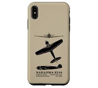 Nakajima Ki-84 Japanese WW2 Fighter Plane Silhouettes Case for iPhone XS Max