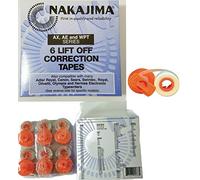 Nakajima LO001 Typewriter Lift-Off Correction Tape (6-Pack)