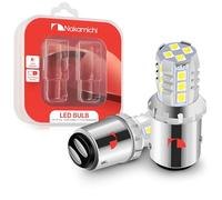 Nakamichi 1157 P21/5W LED Light Bulb 16-SMD 3030 Chipsets LED Replacement Bulbs for Car Exterior Reversing Indicator Lights (Xenon White, 1157 | 16 LEDs | Non-Flash)