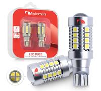 Nakamichi T15 LED Light Bulb T15 902 904 906 912 921 W16W 18-SMD 28-SMD 4014 3030 Chipsets LED Replacement Bulbs for Car Exterior Reversing Lights (Xenon White, 28 LEDs (Flashes))