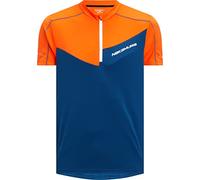Nakamura Nacero T-Shirt Blue Petrol/Orange D XXL
