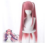Nakano Nino Cosplay Wig Anime Gotoubun No Hanayome the Quintessential Quintuplets Women Pink Long Straight Synthetic hair Wigs
