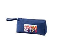 Nakano Nino Pencil Case Nakano Miku Pencil Bag Anime Pencil Case Nakano Itsuki Pencil Box Large Capacity Pencil Pouch with Handle Strap, Student Pen Bag Makeup Organizer Coin Purse