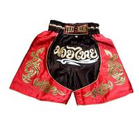Nakarad Kid Muay Thai Boxing Shorts 2 Years Old - 10 Years Old - red - Small (7-8 Years)
