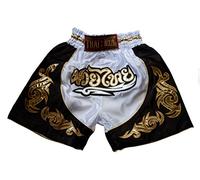 Nakarad Kid Muay Thai Boxing Shorts 2 Years Old - 10 Years Old, White, Small (7-8 Years)