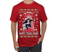 Nakatomi Plaza Christmas Party 1988 Classic McClane Die Hard Ugly Christmas Shirt, Red Hans, XL
