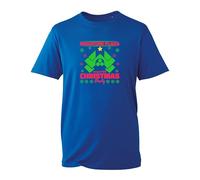 Nakatomi Plaza Christmas Party T-Shirt, Funny Xmas Festive Gift Kids Adult Unisex Gift Tee Top (Royal, 2XL)