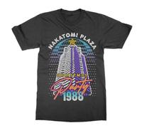Nakatomi Plaza Party 1988 Christmas Jumper T-Shirt (Black, L)