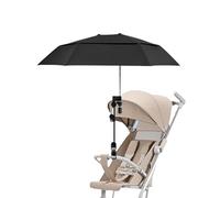 Nakazawa Pram Umbrella,Pram Parasol,Portable Umbrella for Sports & Outdoors - Secure Clamp,360-Degree Swivel Adjustable Position for Maximum Sun Protection,Snoozeshade
