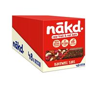 Nakd Bakewell Tart Natural Fruit & Nut Bars - Vegan - Healthy Snack - Gluten Free, 35 g (Multipack case 48 Bars)