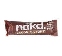 NAKD BARS Gluten Free Cocoa Delight Bar 35g (PACK OF 18)