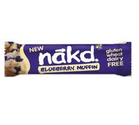 Nakd Blueberry Muffin Bar - 35g x 18 (8 Pack Bundle)