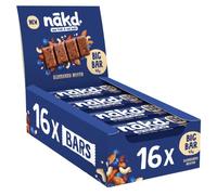 Nakd Blueberry Muffin Big Bar - Vegan - Gluten Free - Healthy Snack, 45g (Pack of 16 bars)