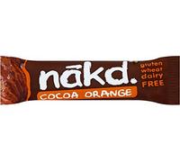 Nakd Cocoa Orange Gluten Free Bar 35G x 4 by Eat Nakd