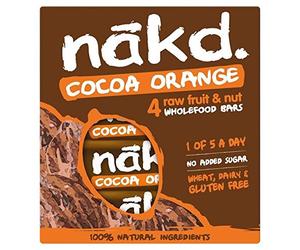 Nakd | Cocoa Orange Multipack | 1 x 4 x 35g