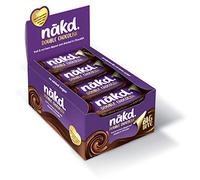 Nakd Double Chocolish Big Bite Fruit & Nut Bars - Vegan Chocolate Alternative - Gluten Free - 50g x 16 bars