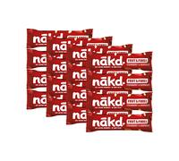 Nakd Fruit & Fibre Strawberry & Raspberry Bars 16x 44g