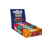 Nakd Fruit & Nut Bar Variety Pack - Vegan - Healthy Snack - Gluten Free - 35g x 18 bars