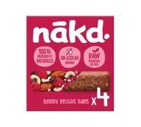 Nakd Multipack Berry Delight, 4x35 g