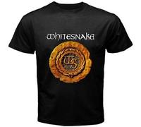 Nake Whitesnake Rock Band Tee Cotton Men's T-Shirt Black XL