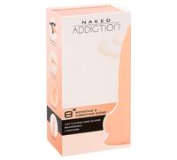 Naked Addiction Rotating 8 - Rotating Vibrator (20 cm) - Natural