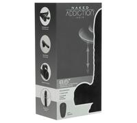 Naked Addiction Rotating & Thrusting Vibrating Dong Black 15.6 cm