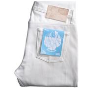 Naked and Famous Denim True Guy The Iceberg Selvedge - White - 30 - Menswear 30