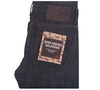 Naked and Famous Denim Weird Guy Deep Indigo Rigid Selvedge - Indigo 32 32