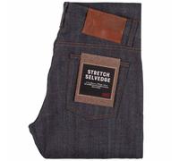 Naked and Famous Denim Weird Guy Stretch Selvedge - Indigo 34 34