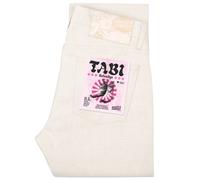 Naked and Famous Denim Weird Guy Tabi Selvedge - Off White 31 31