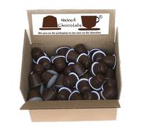 NAKED COFFEE - 90 Hot Chocolate Pods - Compatible with Nespresso Original - Luxurious Smooth Italian - 90 Home Compostable Capsules