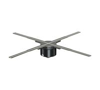 Naked Eye 3d Holographic Projector LED Fan Screen Wall Mounted Advertise Display Hologram Projector Transmit Picture Video