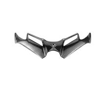 Naked Front Spoiler For Kawasaki For Ninja 300 For EX300 2013-2017 For Motorcycle Accessories Motorcycle Winglet Aerodynamic Wing Kit Spoiler Fairing Winglets(Carbon pattern)