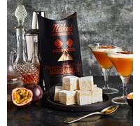 Naked Marshmallow Co. Passion Fruit Martini Gourmet Marshmallows in Black Naked Marshmallow Co. Black
