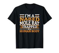 Naked Mole Lover Hilarious Rodent Animal Naked Mole Rat T-Shirt