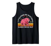Naked Mole Rat Lover Sand Puppy Rather Be Watching Tank Top