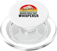 Naked Mole Rat Whisperer Lover Sand Puppy Retro Vintage PopSockets PopGrip for MagSafe
