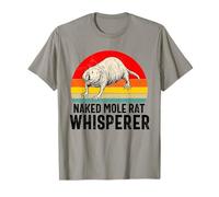 Naked Mole Rat Whisperer Lover Sand Puppy Retro Vintage T-Shirt
